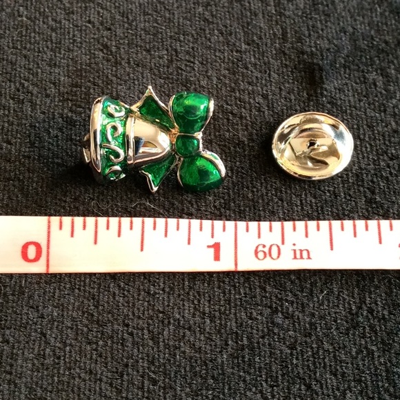 Nordstrom Enamel/Austrian Crystal Bell Brooch - Picture 4 of 5